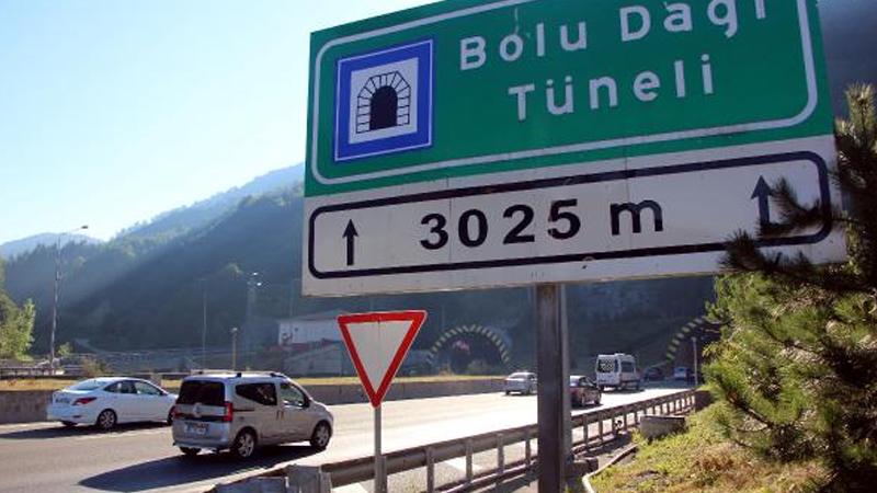 Bolu Dağı tünelinin Ankara yönü 1 ay ulaşıma kapanacak