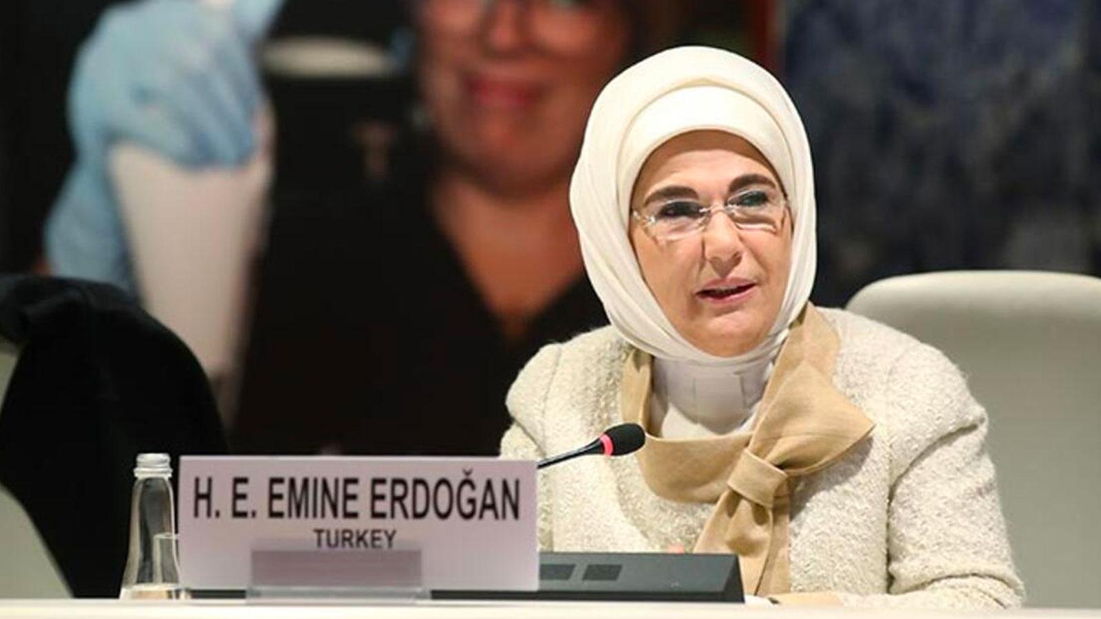 Emine Erdoğan: Katiller, mafya babaları, zorbalar rol model gibi lanse edilmesin