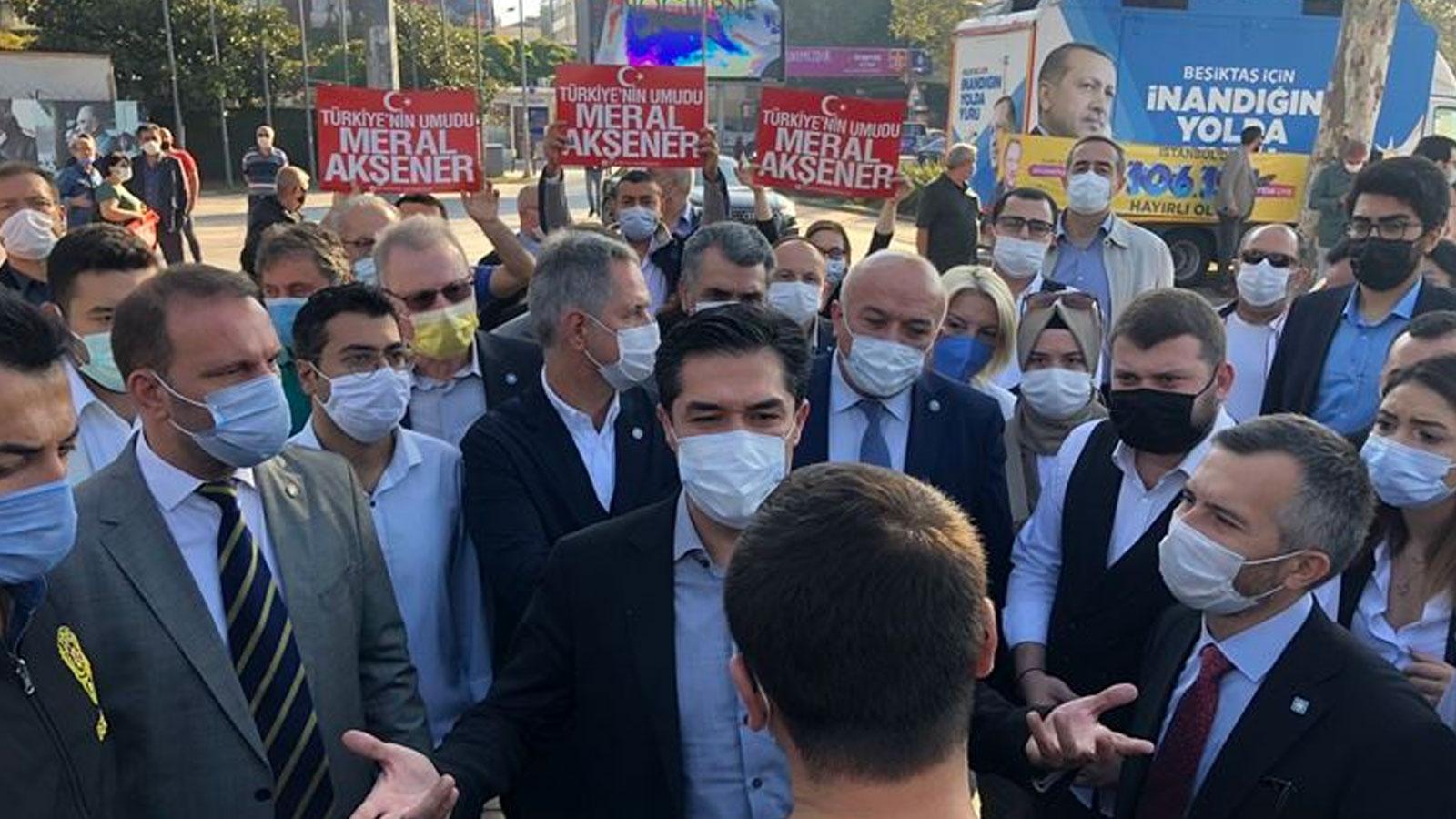 İyi Parti'nin barkovizyon kurmasına polis engeli; "İnatla her salı Genel Başkanımızın sesini millete duyurmaya çalışacağız"