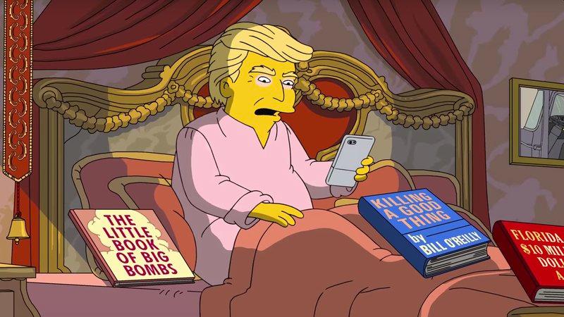 The Simpsons, özel bölümünde Trump'ı seçmemek için 50 neden listeledi