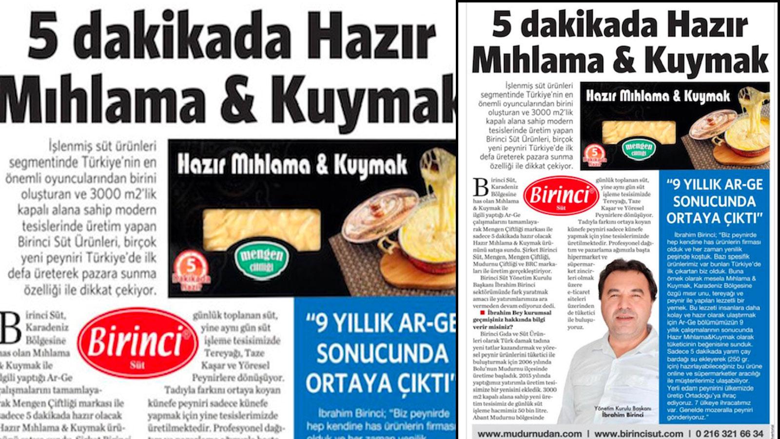 Medya Ombudsmanı Bildirici: Yeni Şafak okurları 6. sayfadaki metin haber değil reklam, şirketin iletişim bilgileri bile verilmiş