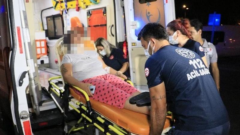 Adana'da eşi tarafından darp edilen kadın hastaneye kaldırıldı