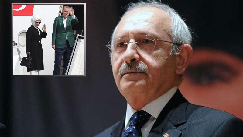 Kılıçdaroğlu'ndan Fransız mallarını boykot etme çağrısında bulunan Erdoğan'a: Fransız uçaklarını sat, Emine Hanımın bir çantası var,  onu da sarayın bahçesinde yak