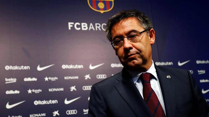 Barcelona Başkanı Josep Bartomeu istifa etti