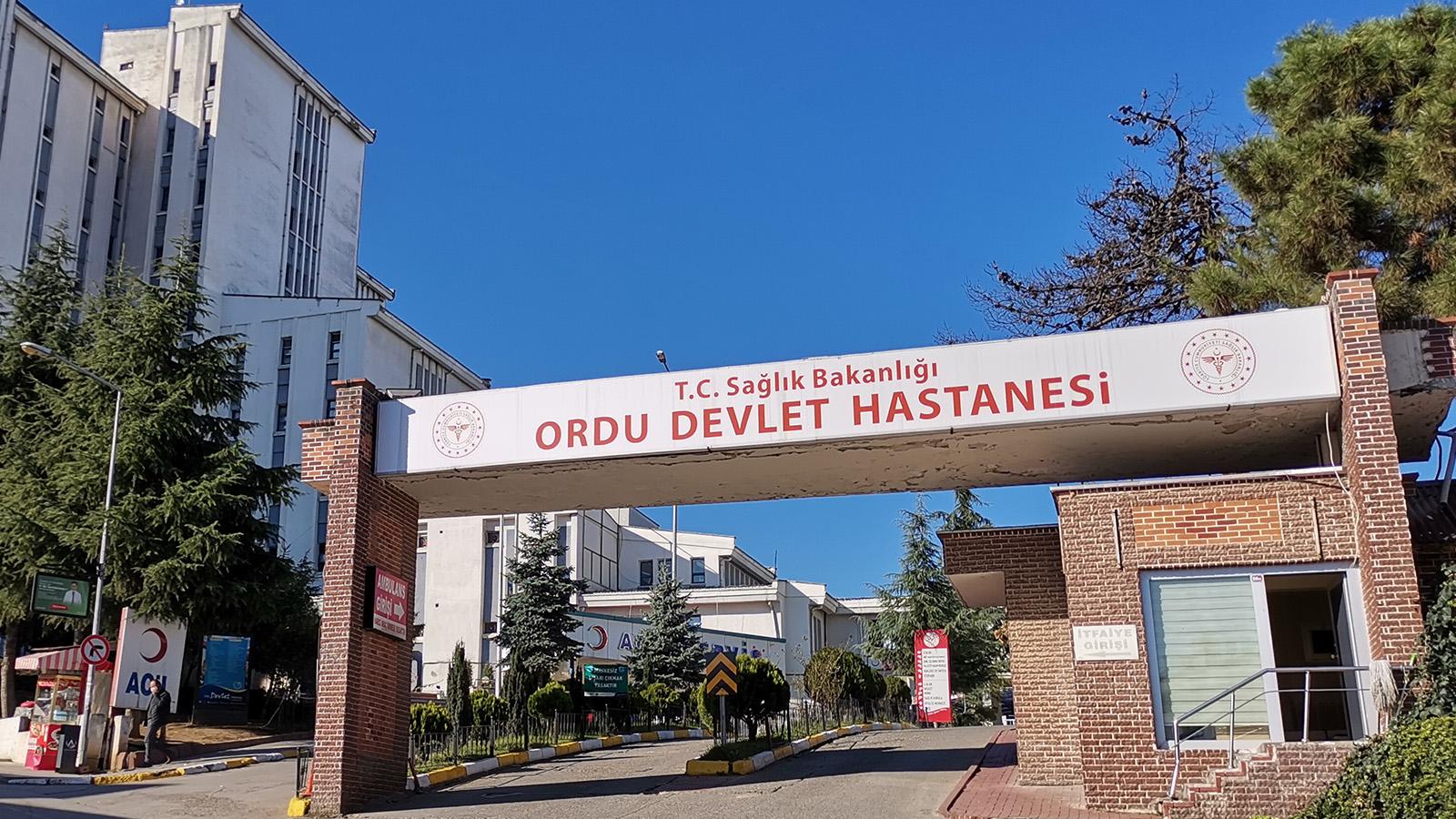 Ordu'da hastanelerin poliklinik, otopark ve yemekhaneleri yoğun bakıma dönüştürülüyor