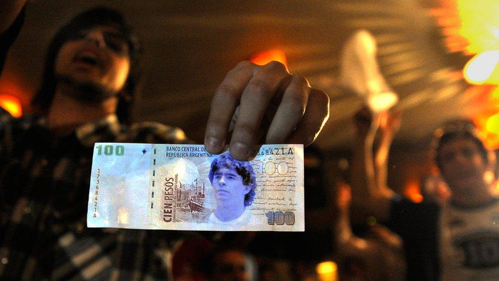 Arjantin'de meclise önerge verildi: Maradona'nın resmi banknota basılsın