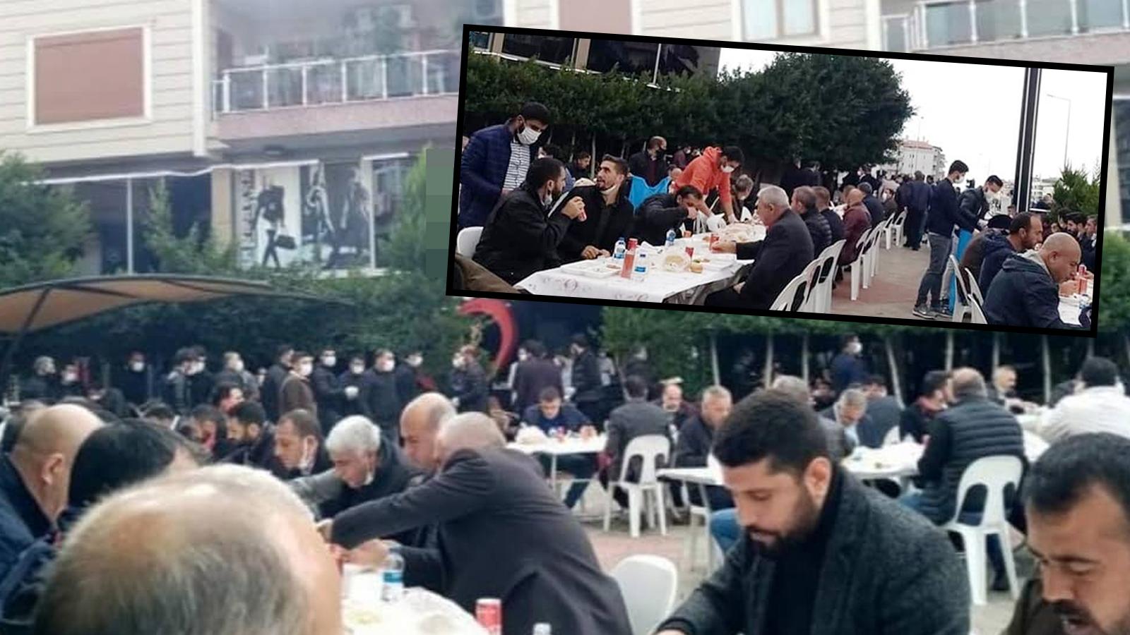 Koronavirüs'ten yaşamını yitiren babası için yemekli mevlit verdi