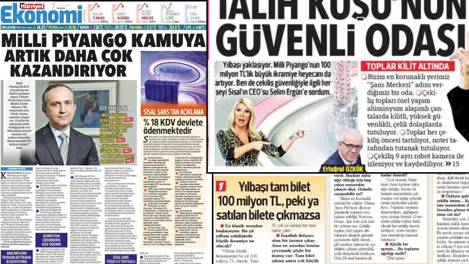 Medya Ombudsmanı Bildirici: Hürriyet Ekonomi sayfasında başlayan haber görünümlü reklamlar bugün Ertuğrul Özkök’ün köşesinde devam ediyor