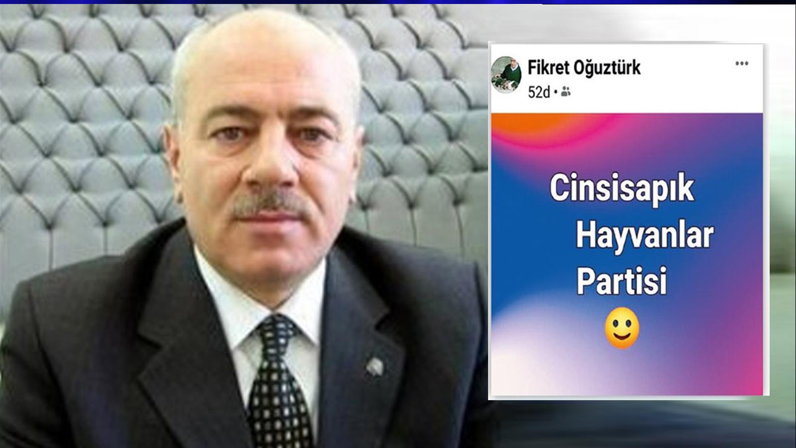 Facebook, Kilis Kent Konseyi Başkanı'nın CHP paylaşımlarını engelledi; "Cinsisapık Hayvanlar Partisi"