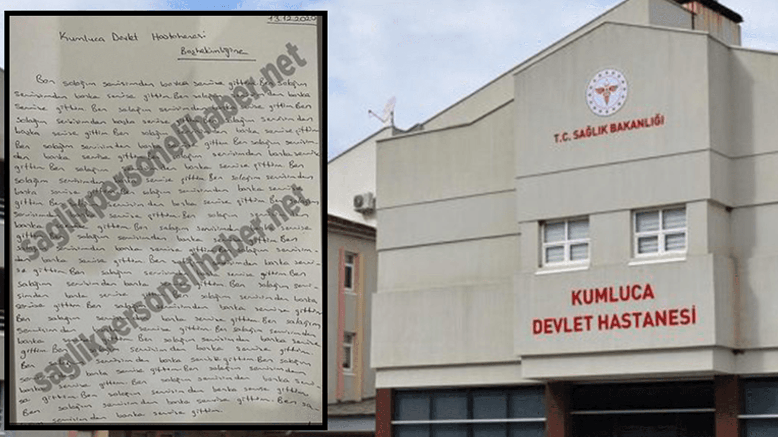 Kumluca Devlet Hastanesi'nde hemşireye "Ben salağım görev yerimi terk ettim" yazdıran başhekim Alkan hakkında soruşturma başlatıldı 