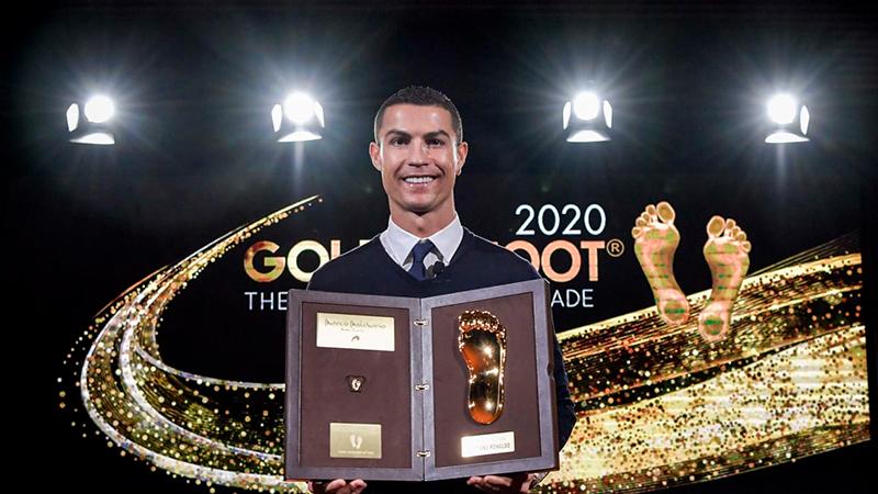 2020 “Altın Ayak Ödülü” Ronaldo’nun