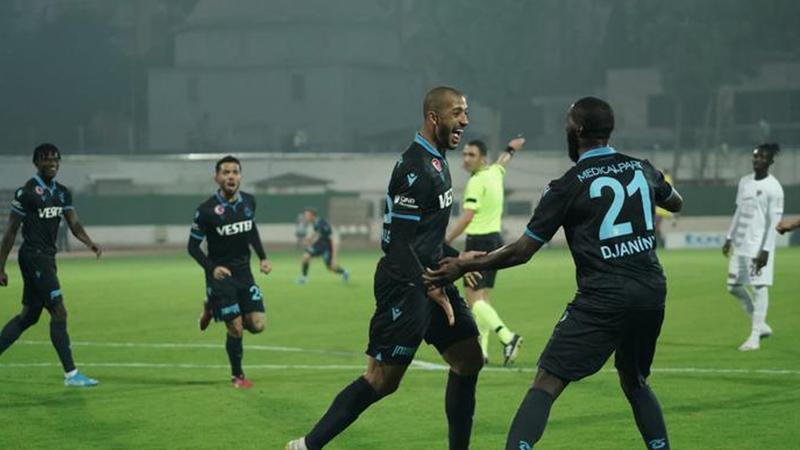 Trabzonspor-Atakaş Hatayspor'u 1-0 yendi