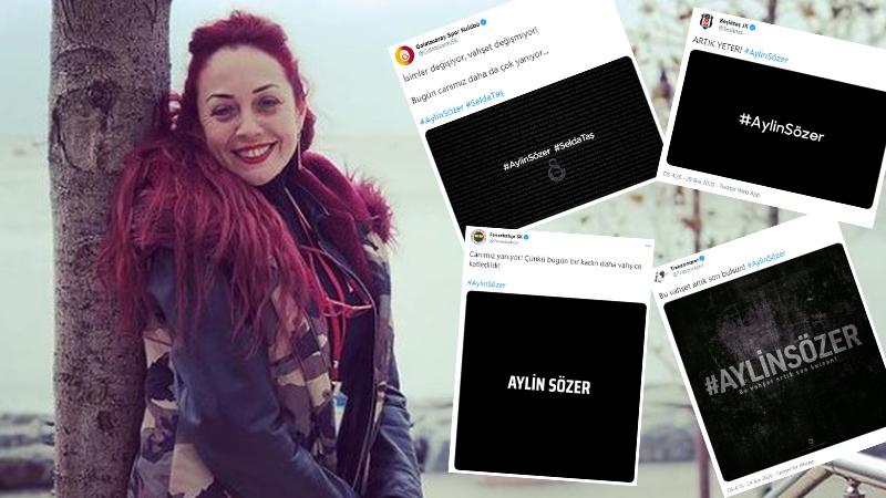 4 büyüklerden Aylin Sözer cinayetine tepki