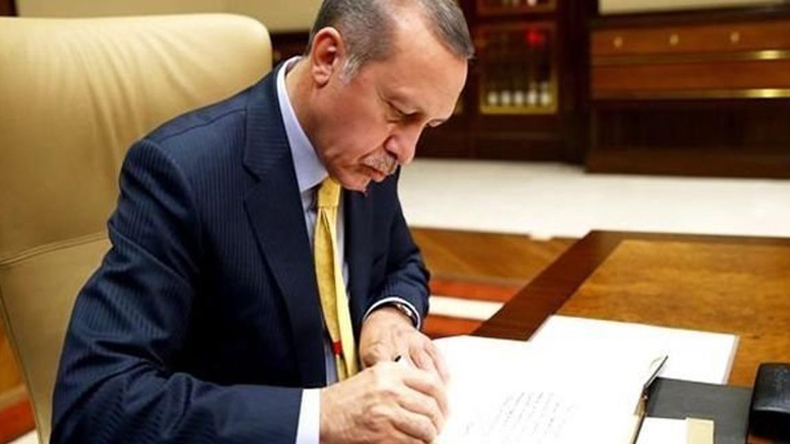 Cumhurbaşkanı Erdoğan’ın Atama ve görevden alma kararları Resmi Gazete’de