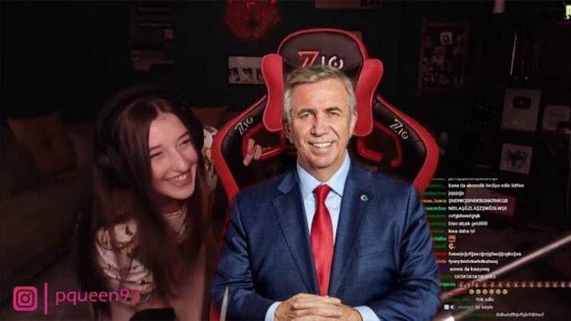 Mansur Yavaş, Twitch yayıncısı Pqueen'in yayınına konuk olmak istedi