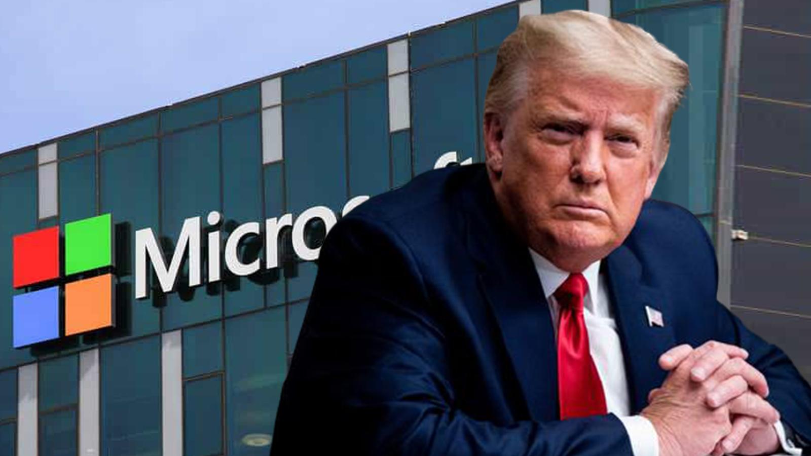 Microsoft’dan Trump'ın Twitter hesabının askıya alınmasının ardından manidar paylaşım