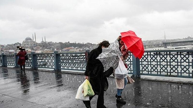 Meteoroloji’den 5 bölgeye kuvvetli sağanak ve fırtına uyarısı