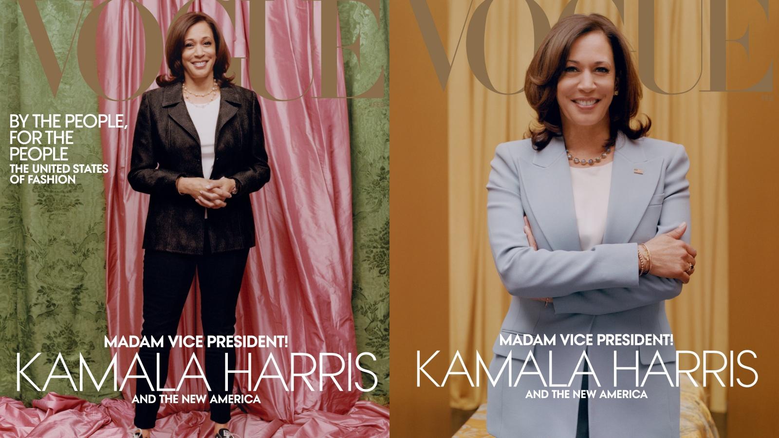 Vogue dergisinin Kamala Harris'li kapağına "cilt beyazlatma" tepkisi 