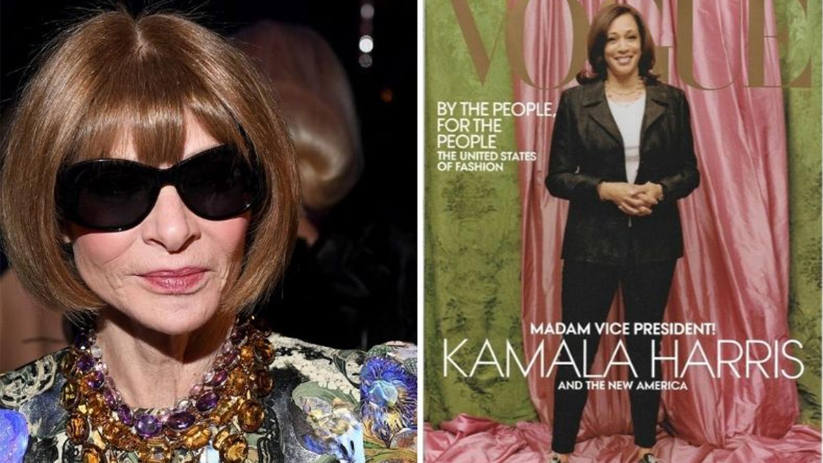 Vogue Genel Yayın Yönetmeni Anna Wintour, eleştirilen Kamala Harris kapağını savundu: Neşeli ve pozitif 