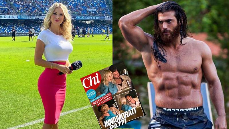 Can Yaman, İtalyan spor spikeri Dilette Leotta ile görüntülendi