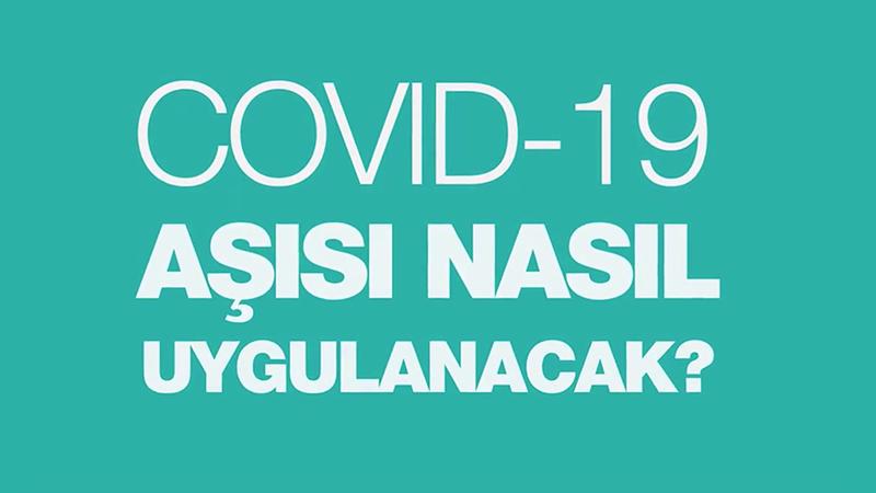 Sağlık Bakanlığı'ndan 'Covid-19 aşısı nasıl uygulanacak?' videosu