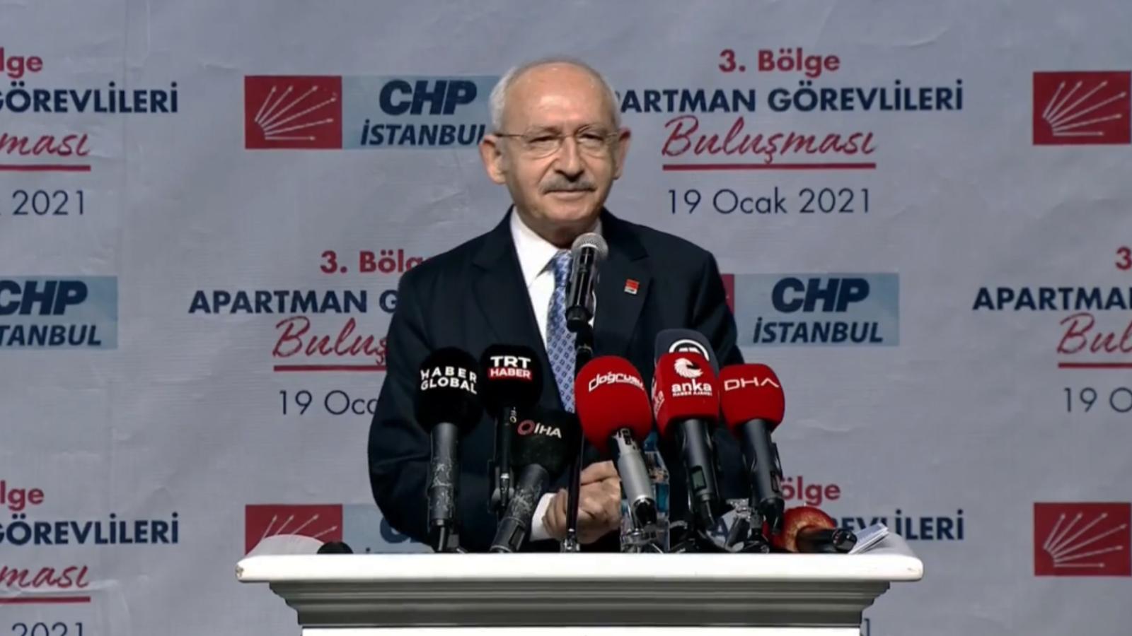 Kılıçdaroğlu apartman görevlileri ile buluştu: Örgütlenin!