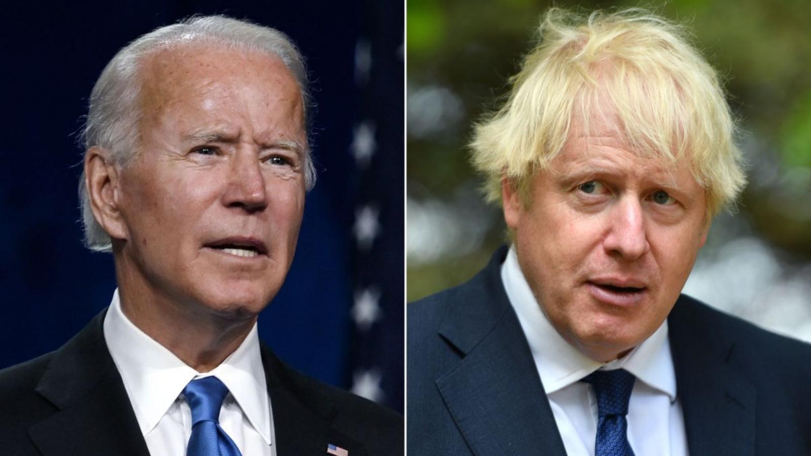 ABD Başkanı Biden ile Britanya Başbakanı Johnson telefonda görüştü