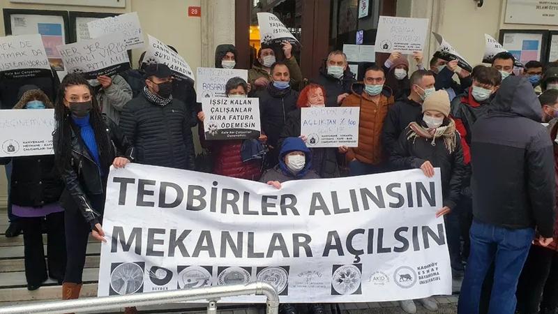 Kafe ve bar çalışanlarından 5 ilde çağrı: Tedbirler alınsın, işletmeler açılsın