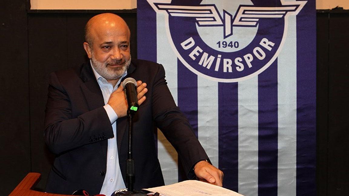 Adana Demirspor Başkanı Murat Sancak'tan istifa mesajı