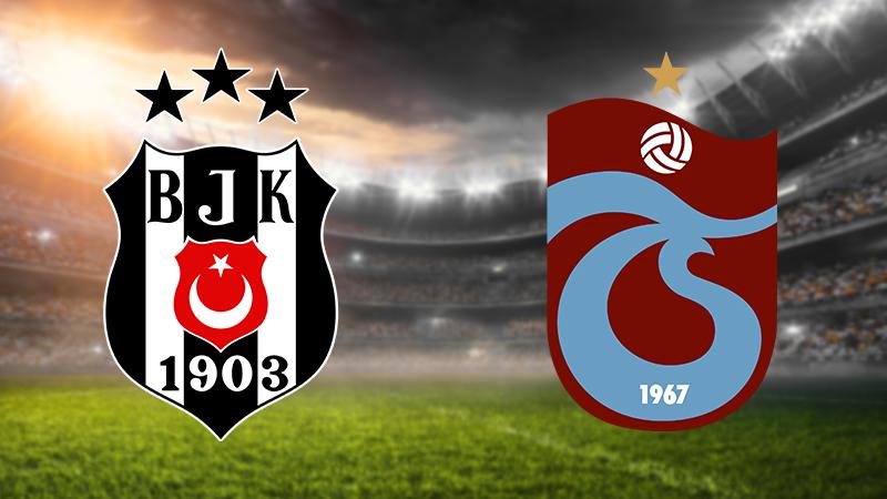 Beşiktaş, evinde Trabzonspor'u ağırlıyor; işte muhtemel 11'ler ve maç notları