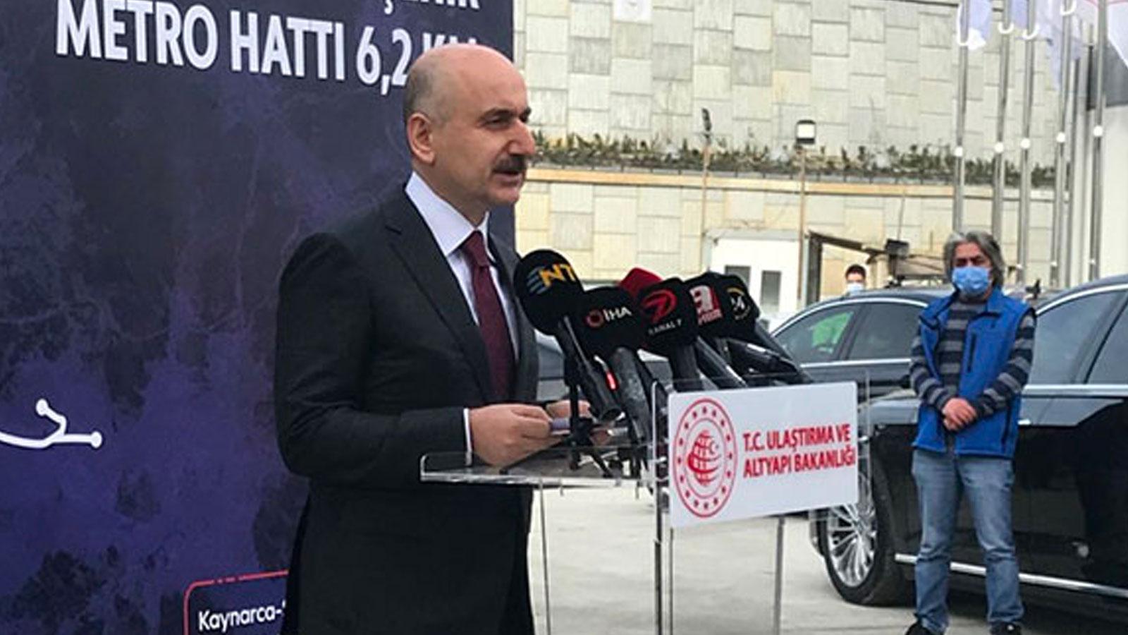 Bakan Karaismailoğlu: Başakşehir-Çam ve Sakura Şehir Hastanesi-Kayaşehir metro hattını yıl sonunda açmayı planlıyoruz