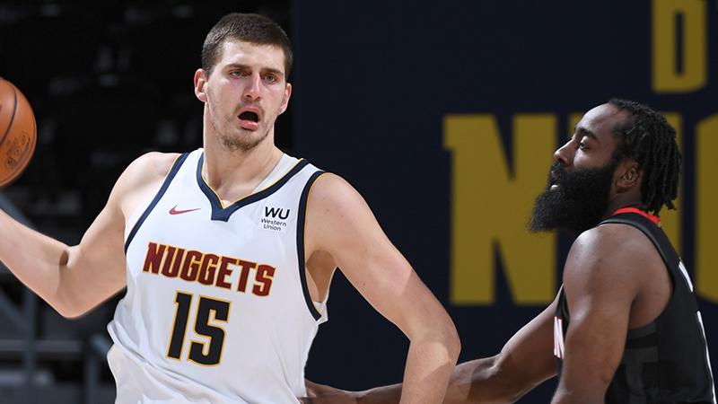 NBA'de haftanın oyuncuları Jokic ve Harden oldu