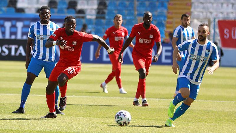 Sivasspor, Erzurumspor karşısında galibiyet hasretini sonlandıramadı