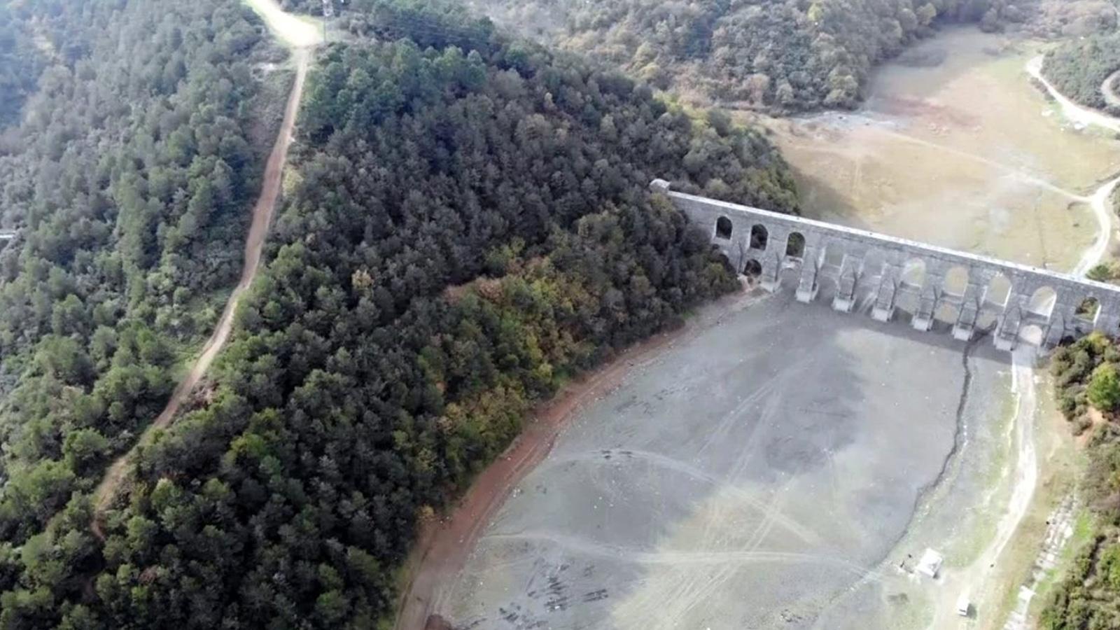 İstanbul barajlarında doluluk oranı yüzde 44,70'e yükseldi