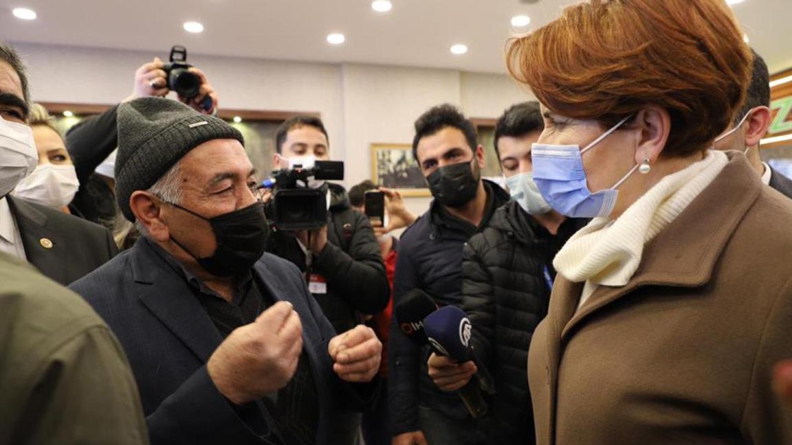 Meral Akşener esnafın sorunlarını dinledi: "Bu sese siyaset cenahının kulak vermesi lazım"