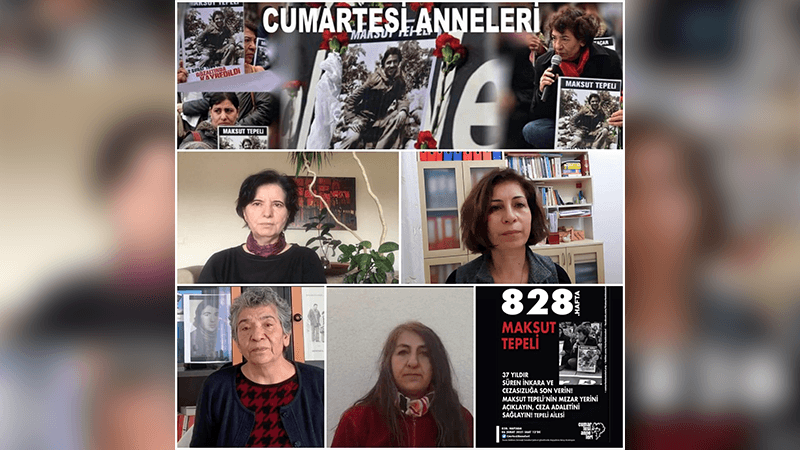 Cumartesi Anneleri, 828. haftada Maksut Tepeli için adalet istedi