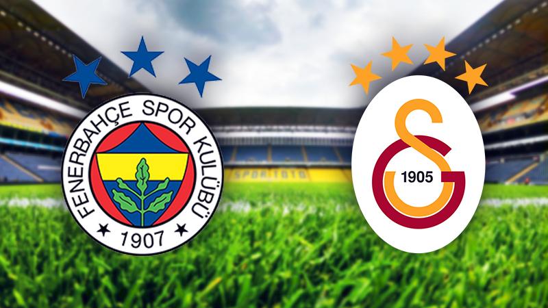 Fenerbahçe ve Galatasaray'ın ilk 11'leri belli oldu