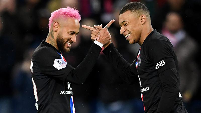 Mbappe, Neymar'la yeni sözleşme imzalanacağı için sevinçli