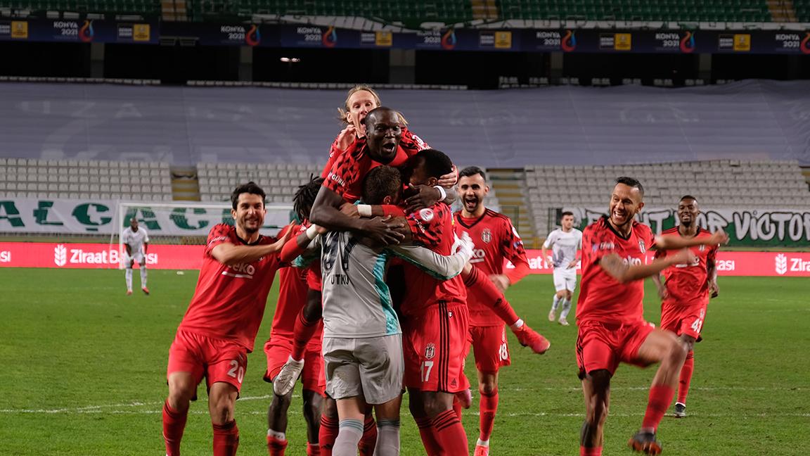 Beşiktaş, Türkiye Kupası'nda penaltılarla turladı