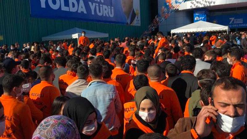  AKP'nin Kocaeli İl Kongresi'nden, fotoğraf: Mehmet Emin Uyar