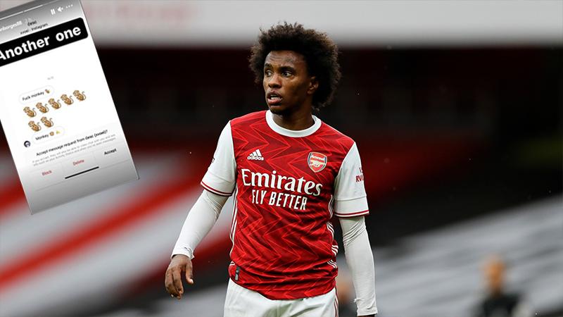 Arsenalli futbolcu Willian'a ırkçı saldırı