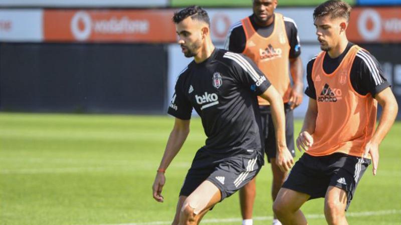 Beşiktaş'ta Ghezzal takımla çalıştı