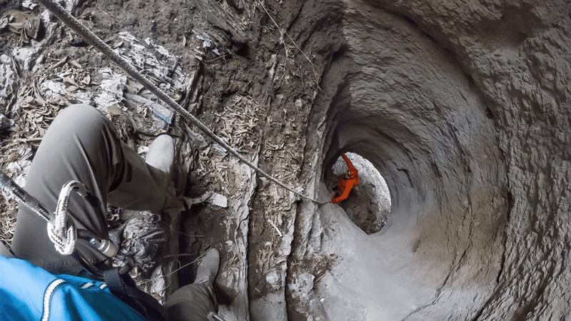 Safranbolu Kalesi'ne ait 2 bin 500 yıllık gizli geçit bulundu