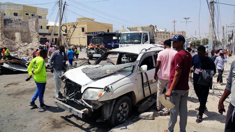 Mogadişu'da bombalı araçla saldırı: 20 ölü, 30 yaralı