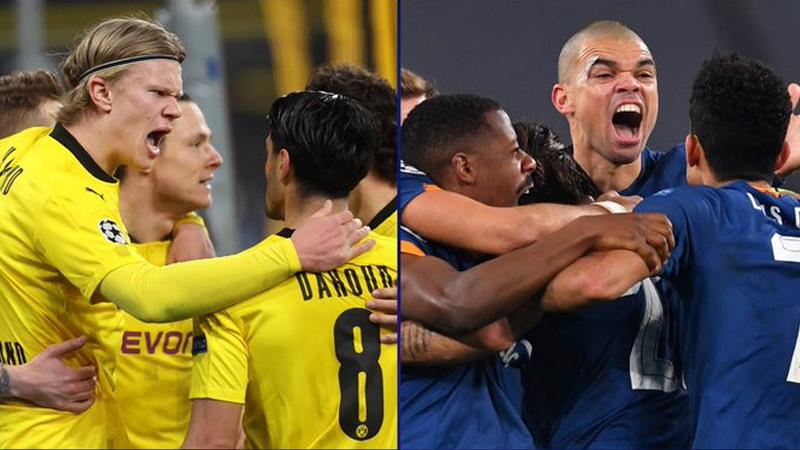 Şampiyonlar Ligi'nde Borussia Dortmund ve Porto çeyrek finale kaldı