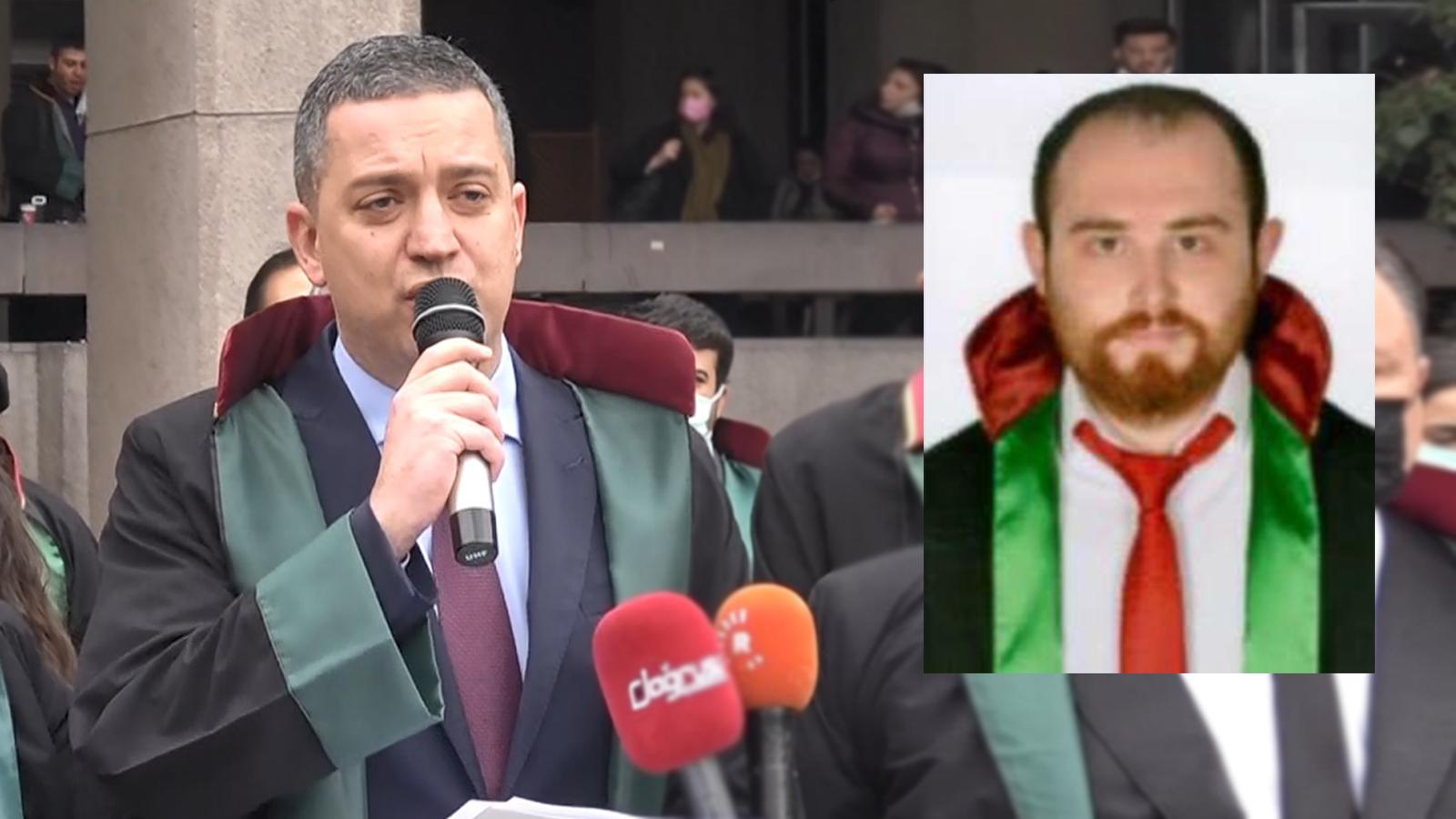 Ersin Arslan'ın öldürülmesini protesto eden Ankara Barosu avukatları cuma günü duruşmalara girmeyecek