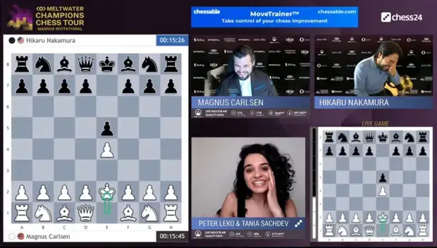 Dünya satranç şampiyonu Carlsen'in hamlesi rakibini 'kahkahalara boğdu'