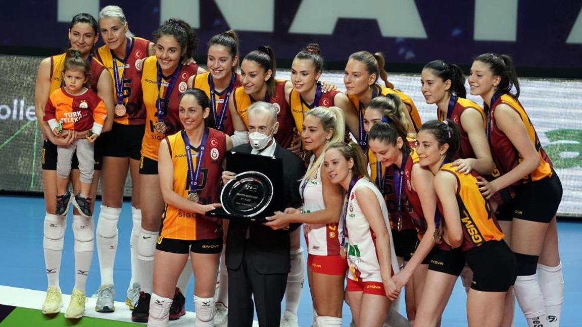 Galatasaray, CEV Kupası'nda ikinci oldu