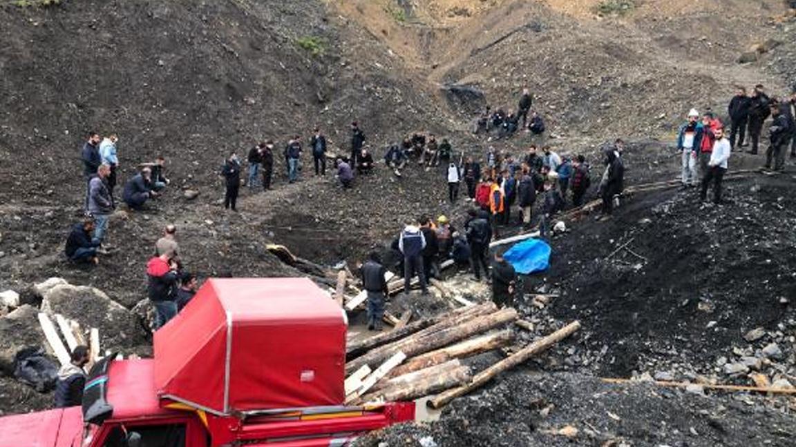 Kaçak olduğu iddia edilen maden ocağında göçük; işçi göçükten çıkarılarak hastaneye kaldırıldı 