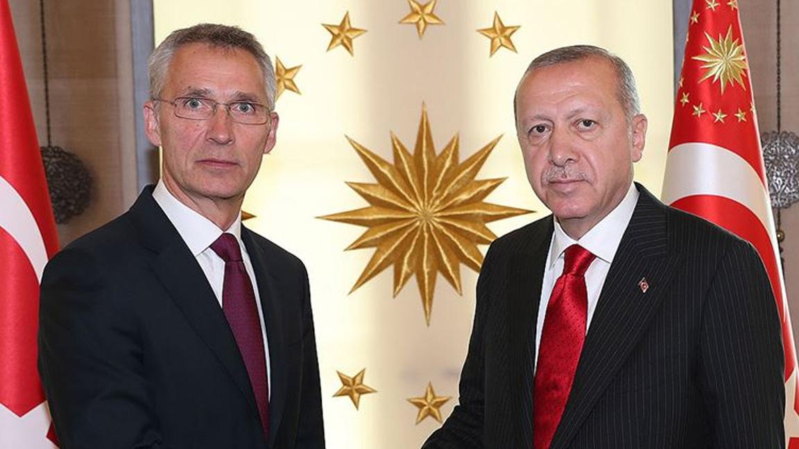 Cumhurbaşkanı Erdoğan, NATO Genel Sekreteri Stoltenberg ile görüştü